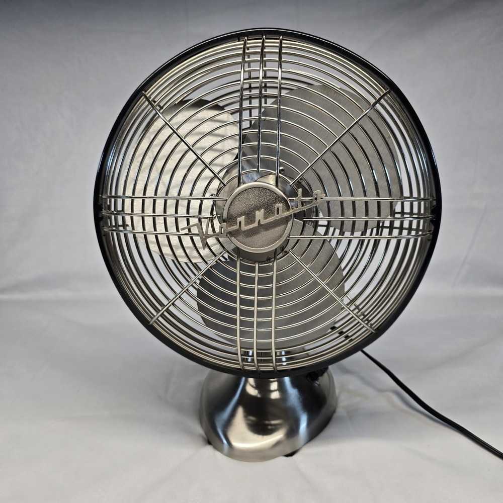 Vornado Silver Swan Brushed Nickel Vintage Oscillating Fan 11.5" Brushed Nickel